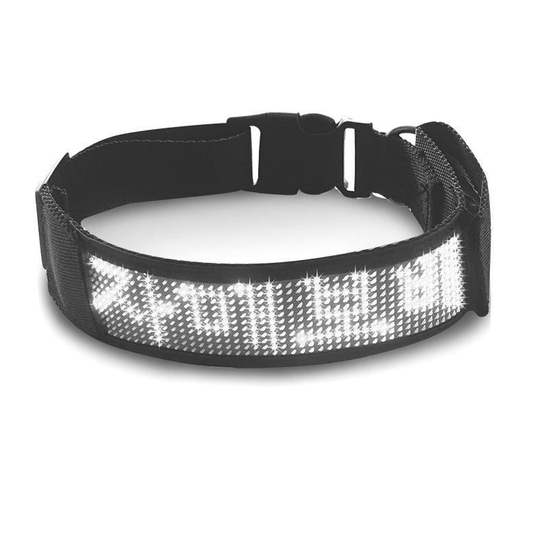 FLASH - Collier lumineux led connecté ajustable