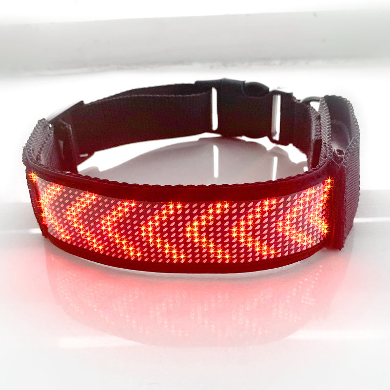 FLASH - Collier lumineux led connecté ajustable