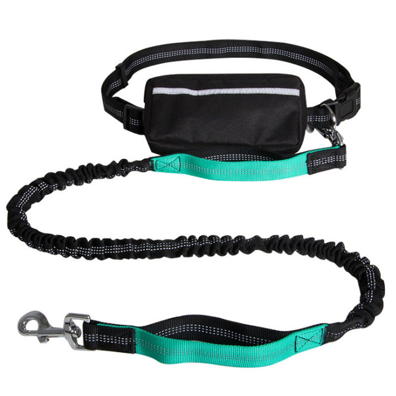 FLUNK - Set laisse mains libres avec ceinture + sacoche