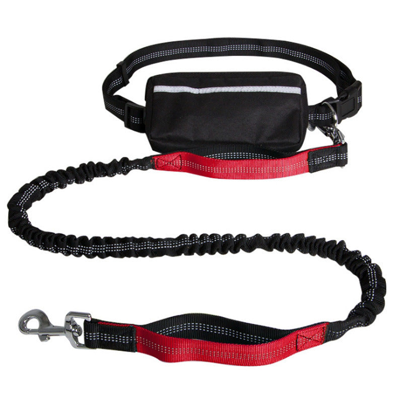 FLUNK - Set laisse mains libres avec ceinture + sacoche