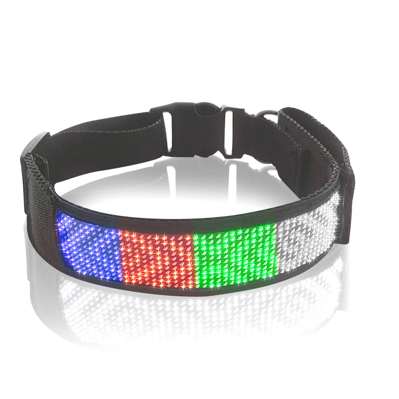 FLASH - Collier lumineux led connecté ajustable