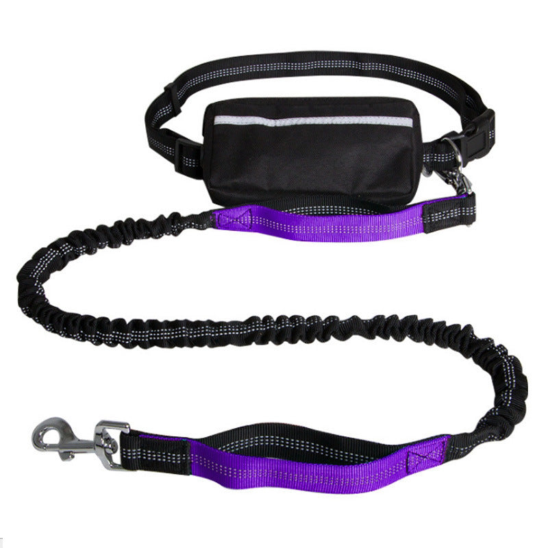 FLUNK - Set laisse mains libres avec ceinture + sacoche